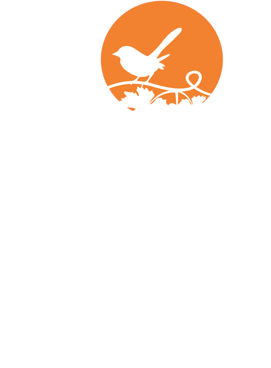 VV logo white ondergaande zon voor website