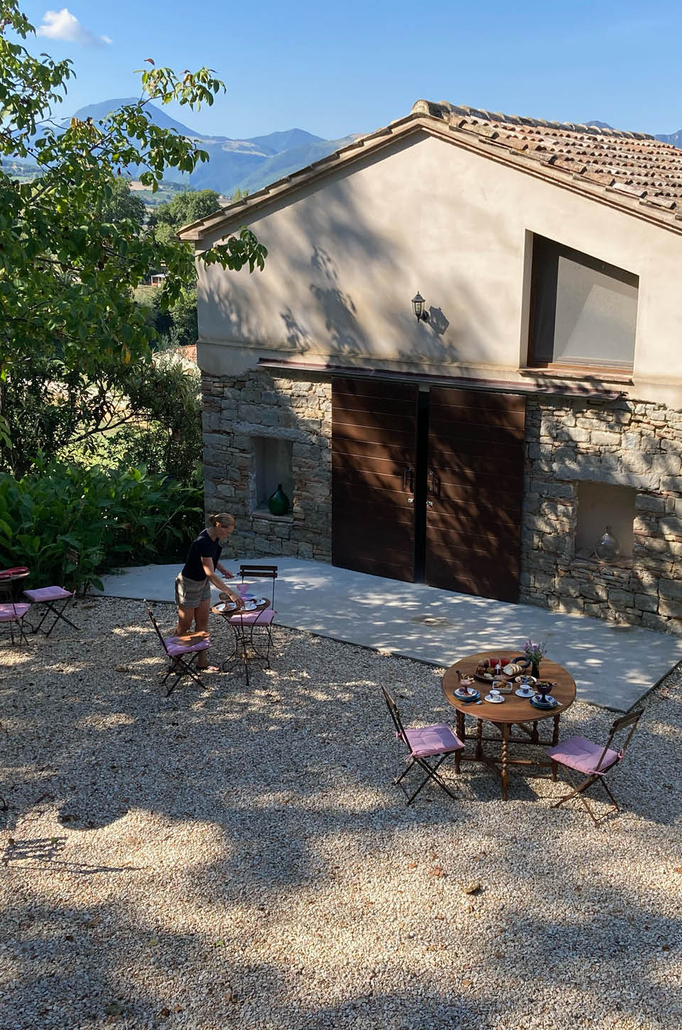 Villa Verdiccho colazione (ontbijt)